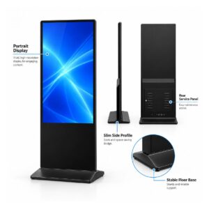 Floor Standing Digital Signage – Key Design Features
