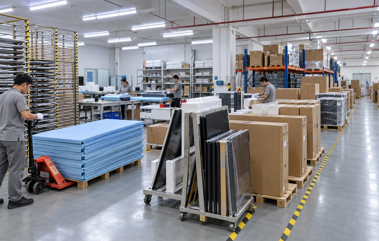 Viewix Factory OEM and ODM Customization for 43-Inch High-Brightness Floor-Standing Digital Signage