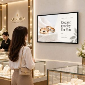Wall Mount Digital Signage – Retail Wall Installation